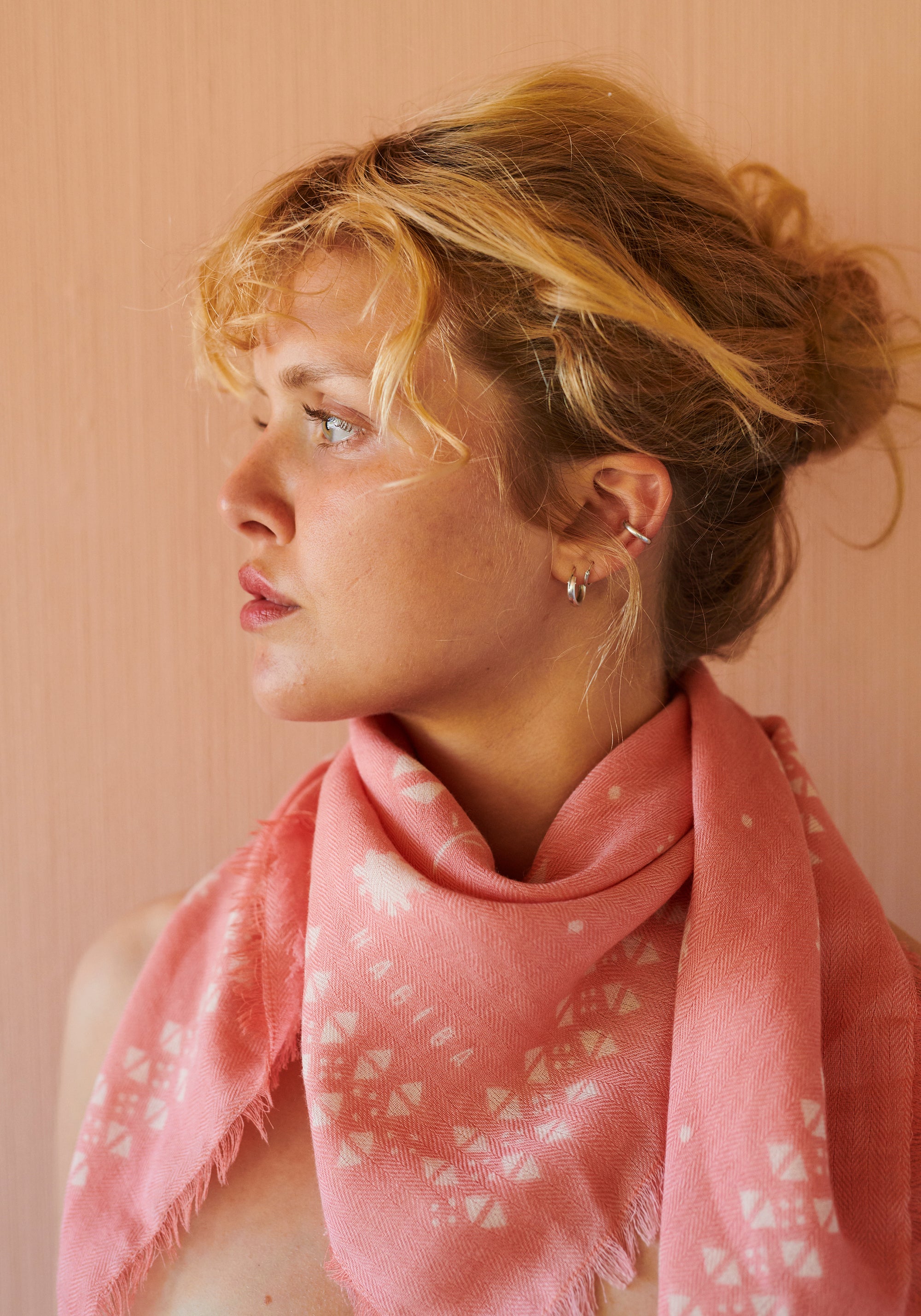 HABIBA PALOMA SCARF Scarf PINK