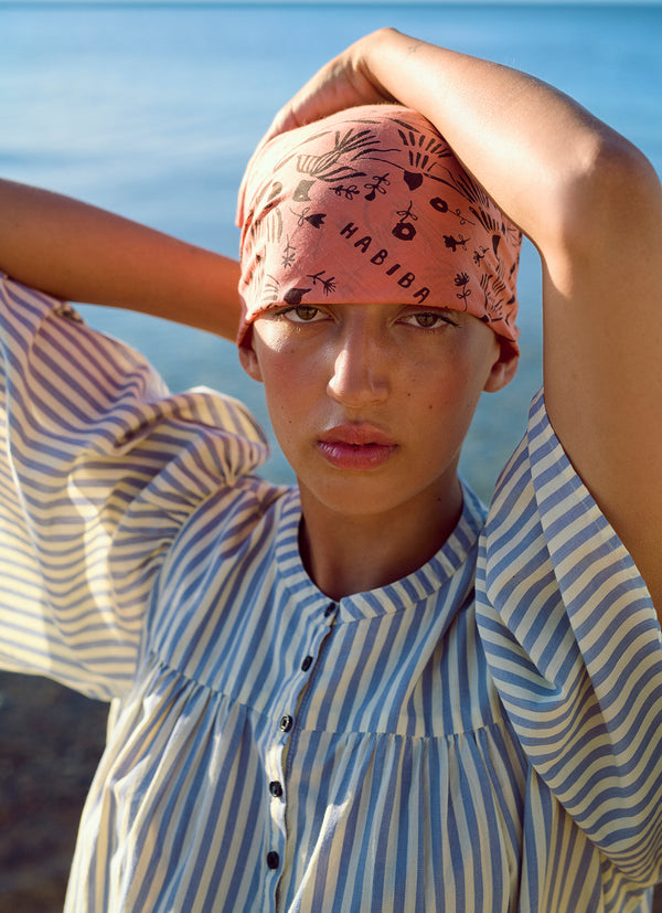 HABIBA PATTIE BANDANA Scarf & bandana BERRY
