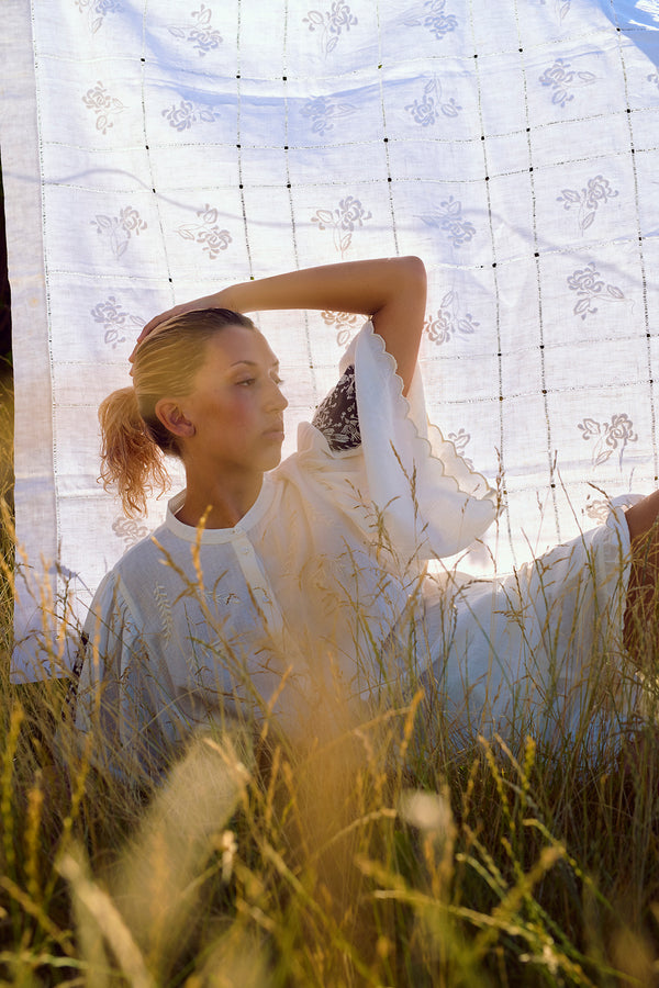 HABIBA PATTIE BUTTERFLY SHIRT Shirt VANILLA