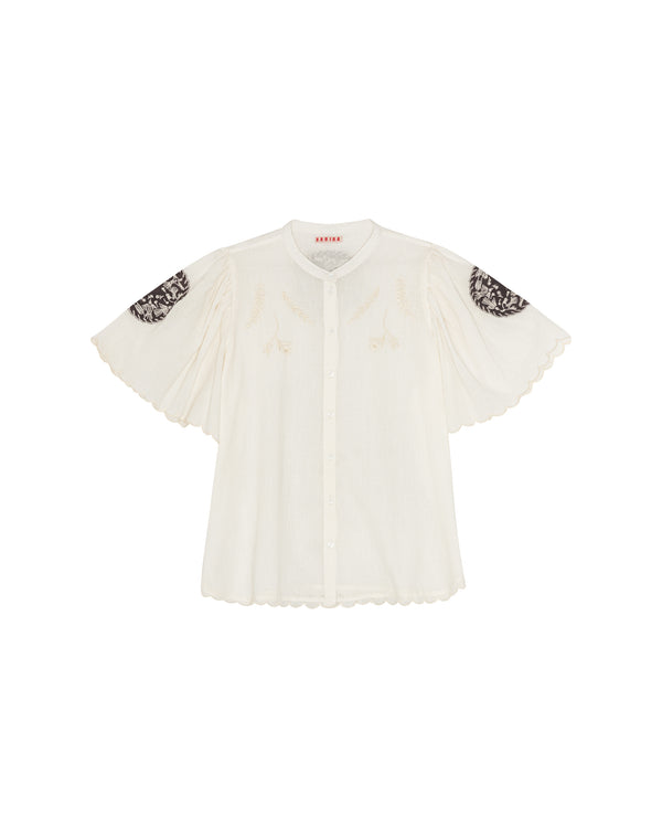 HABIBA PATTIE BUTTERFLY SHIRT Shirt VANILLA