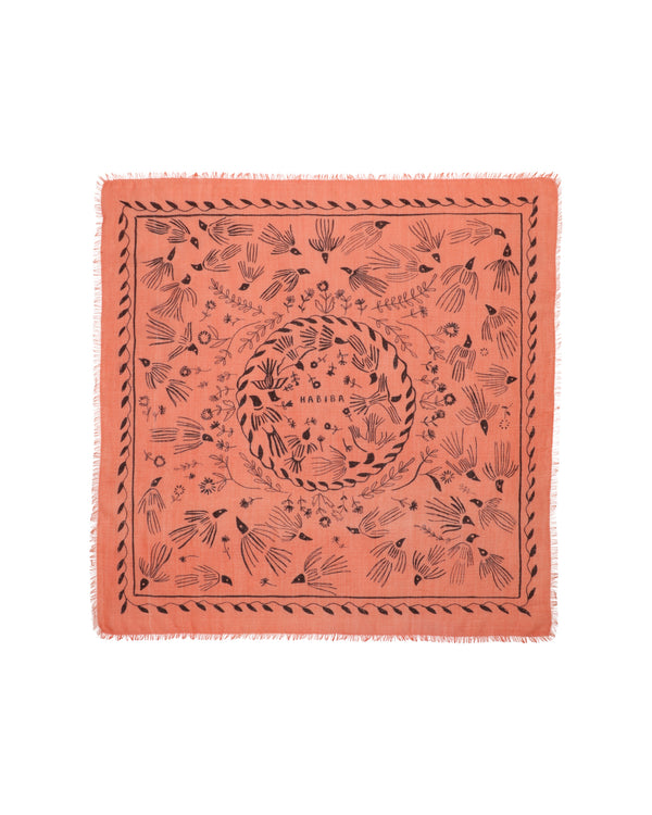 HABIBA PATTIE SCARF Scarf BERRY