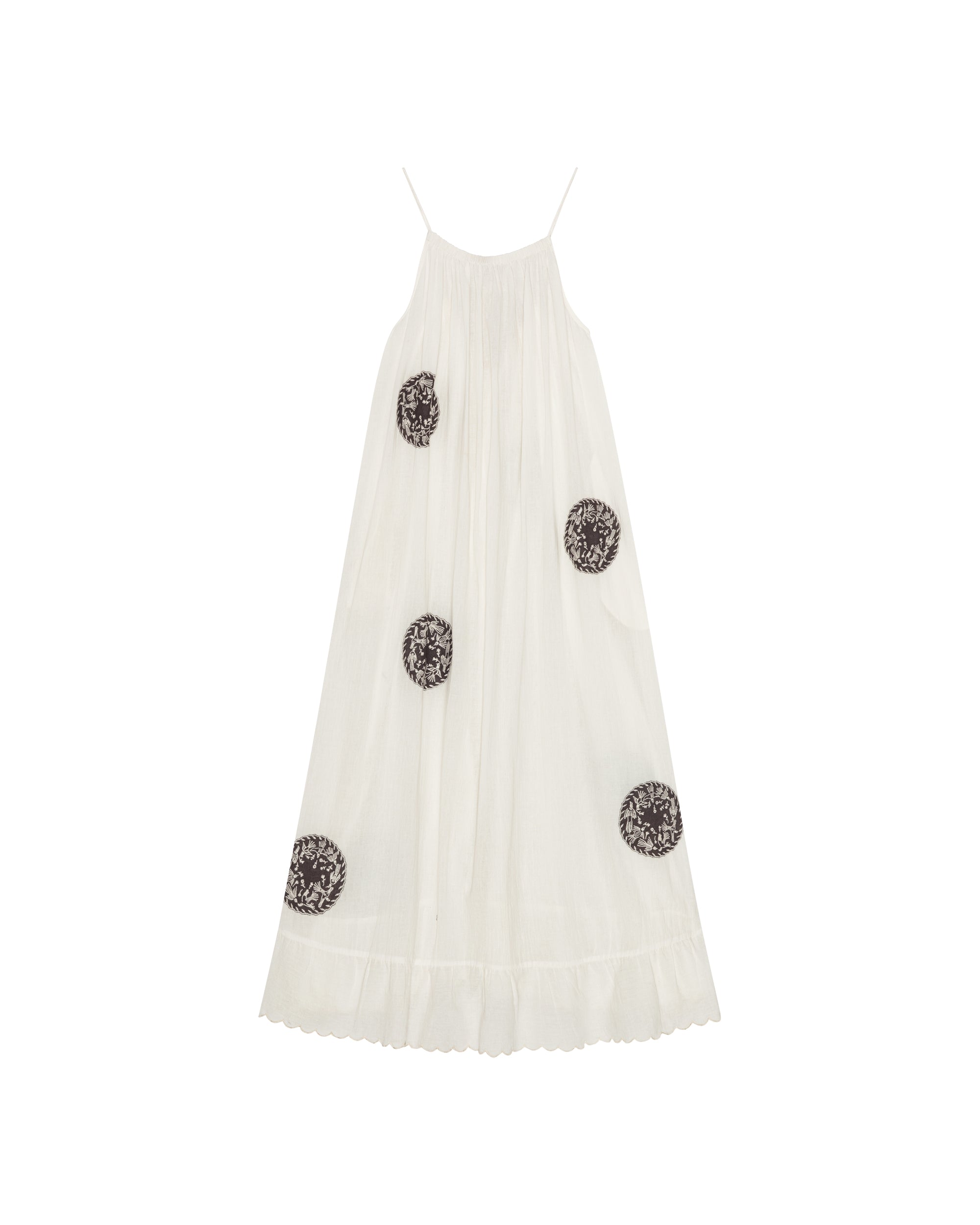 HABIBA PATTIE STRAP DRESS MAXI Dress VANILLA