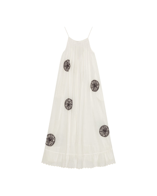 HABIBA PATTIE STRAP DRESS MAXI Dress VANILLA