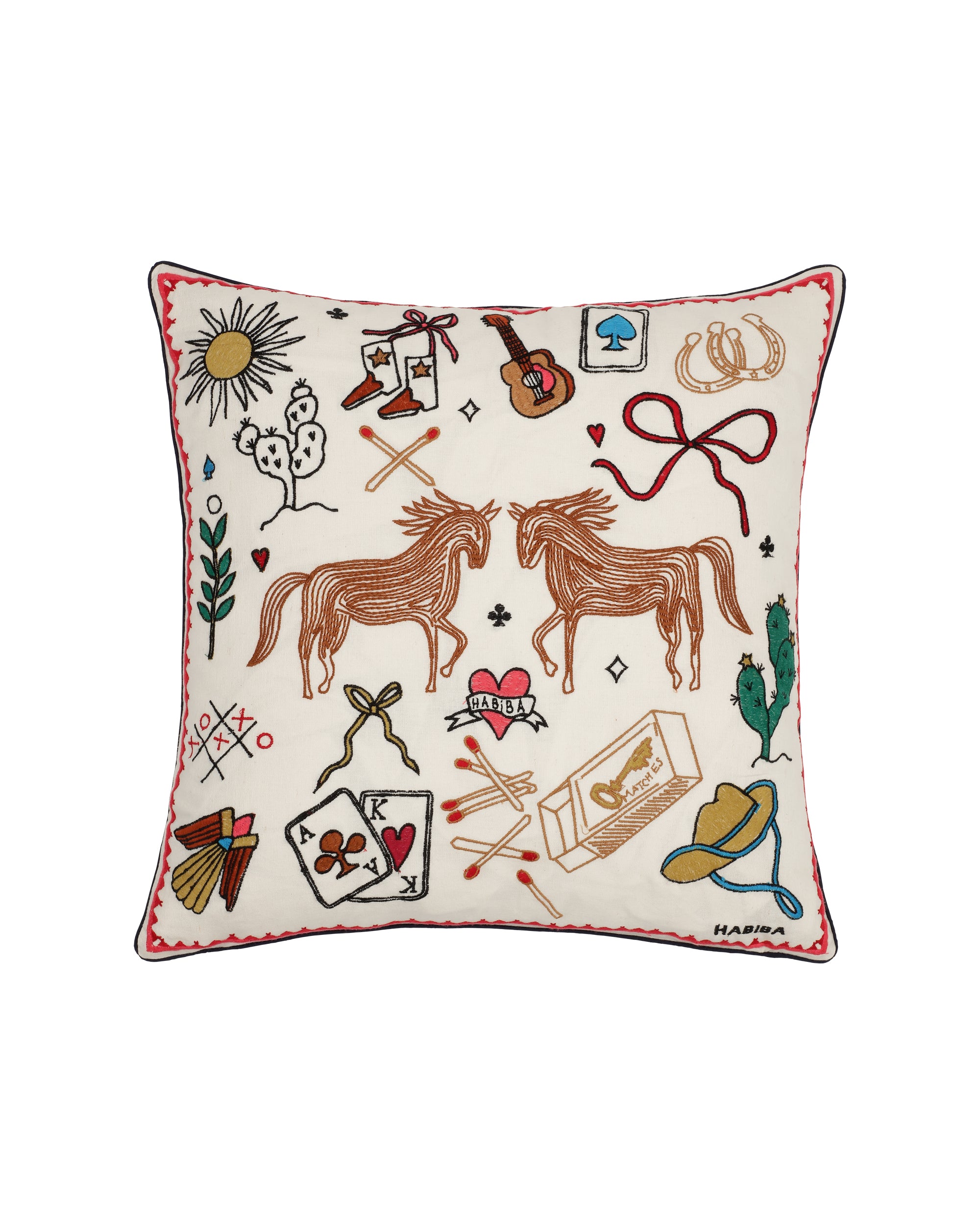 HABIBA POLLY CUSHION Cushion MULTI COLOUR