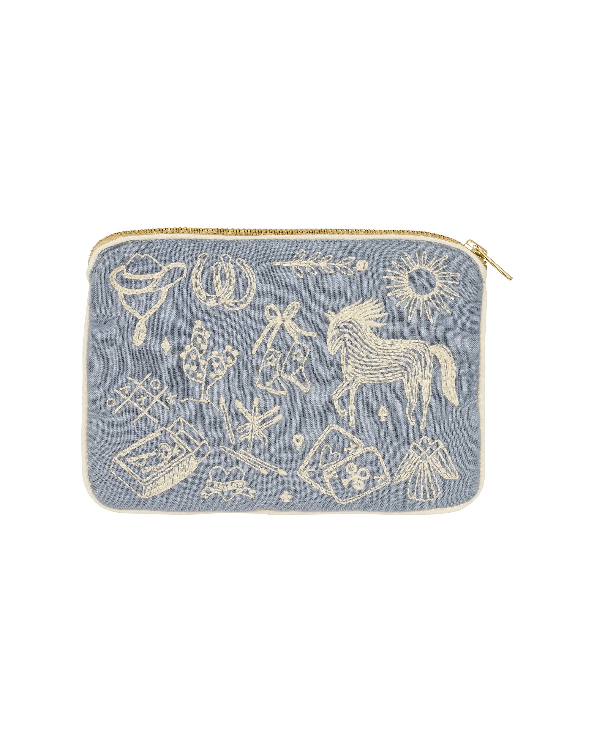 HABIBA POLLY EMBROIDERY MINI CLUTCH Mini clutch SEA