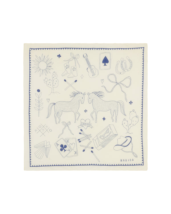 HABIBA POLLY SOLO BANDANA Bandana JAPAN BLUE