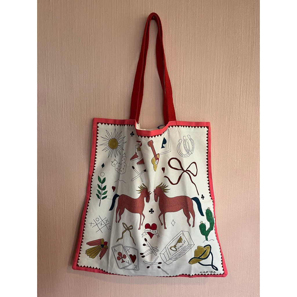 HABIBA POLLY TOTE BAG Tote bag VANILLA