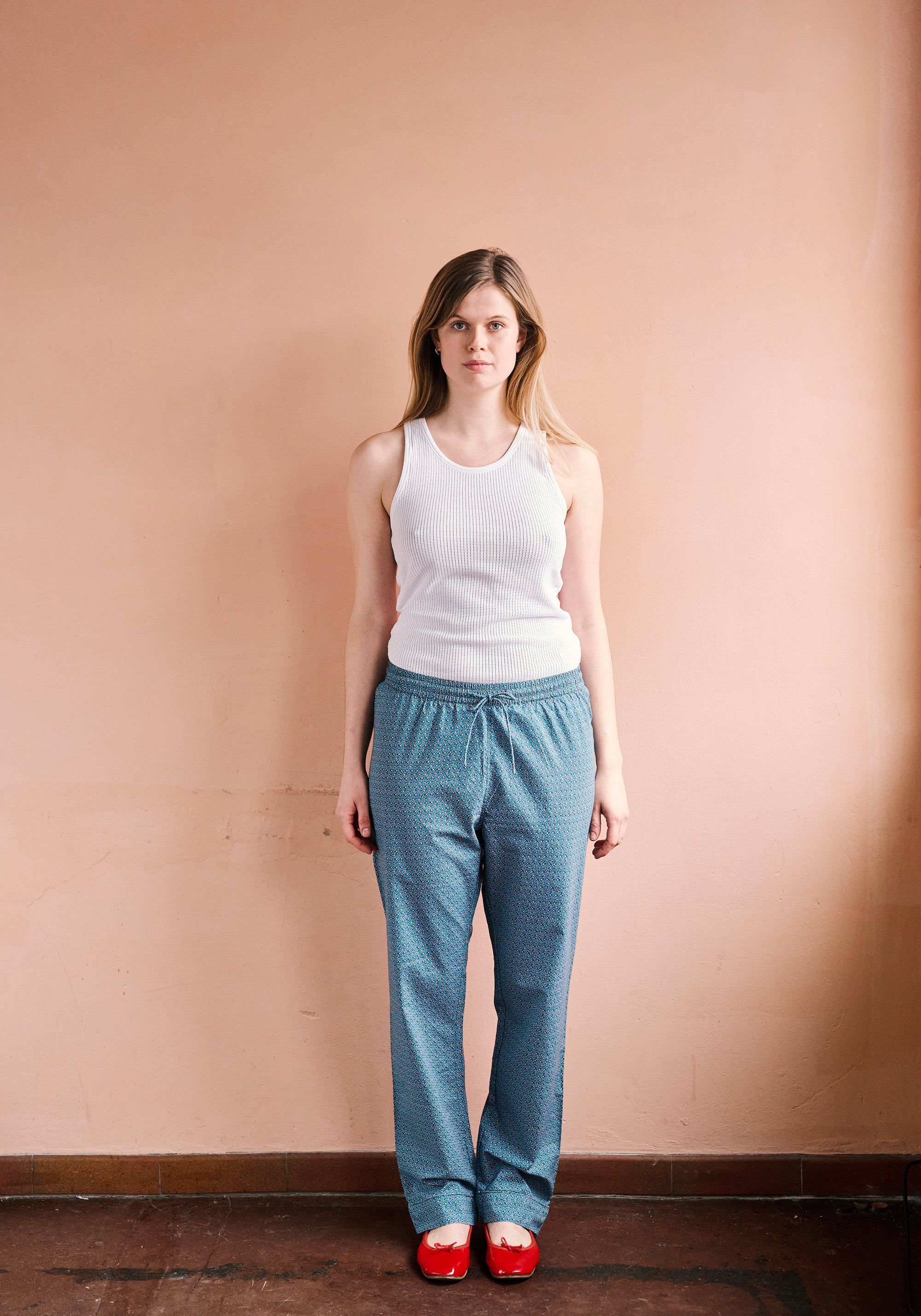 HABIBA RAINBOW VOILE PANTS Pants BLUE MOON