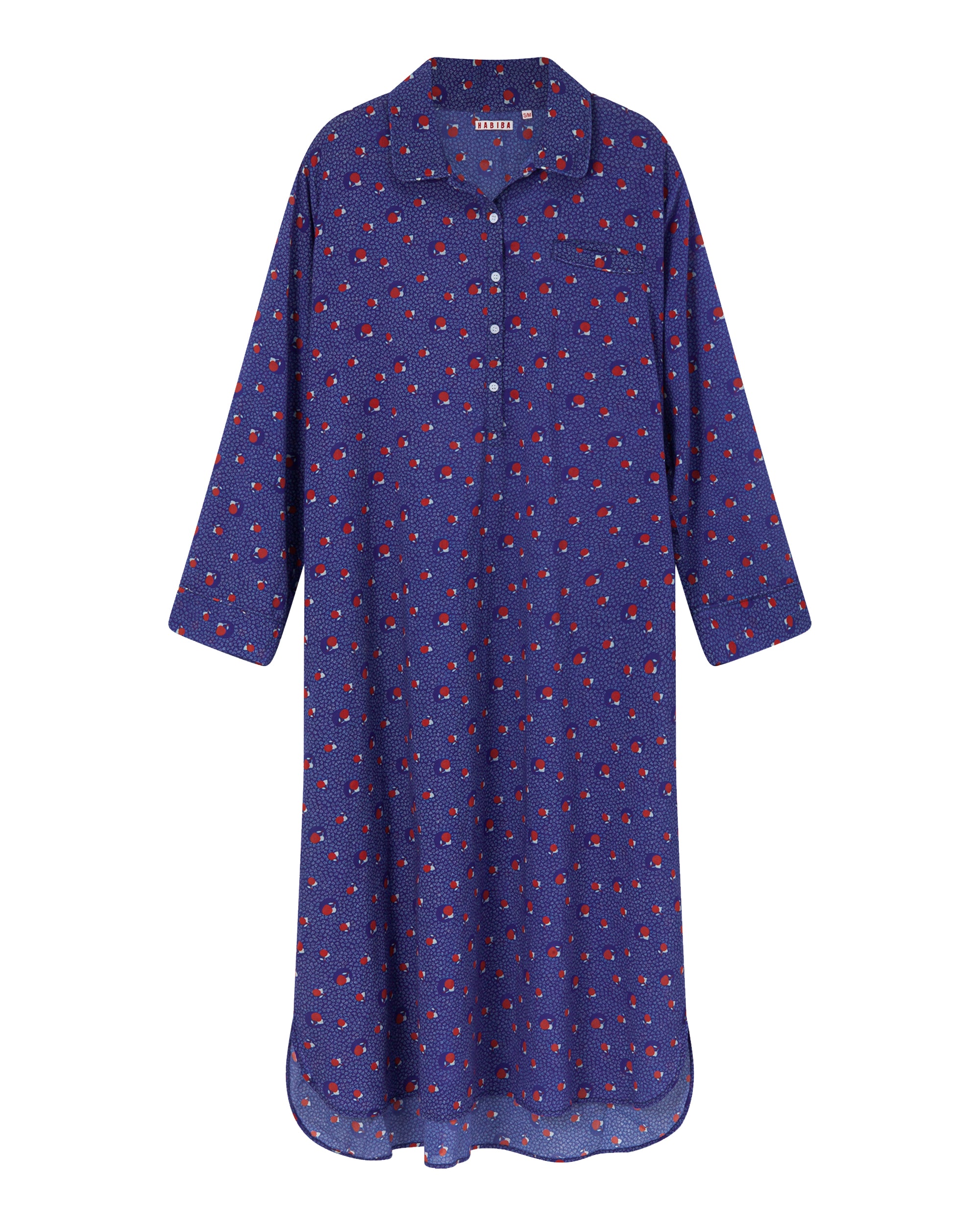 HABIBA SAKURA SHIRT DRESS Dress JAPAN BLUE