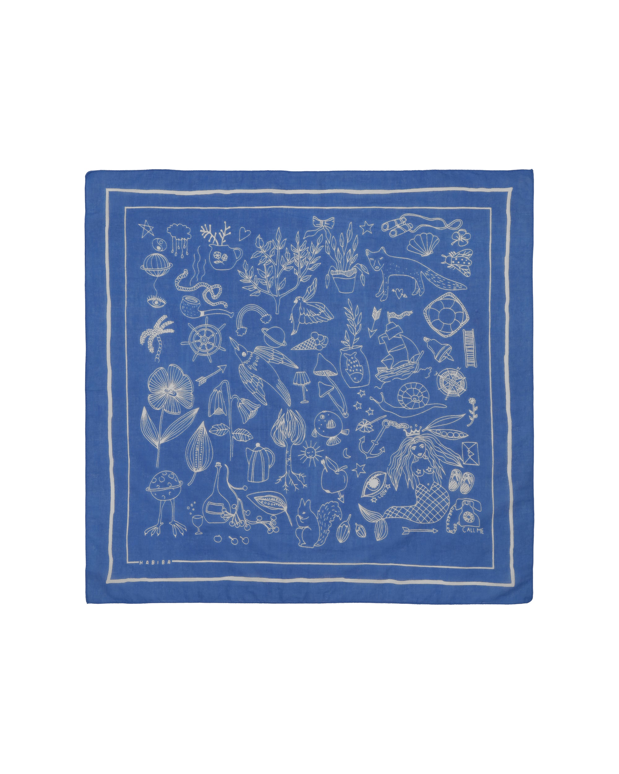 HABIBA VANESSA BANDANA Bandana JAPAN BLUE