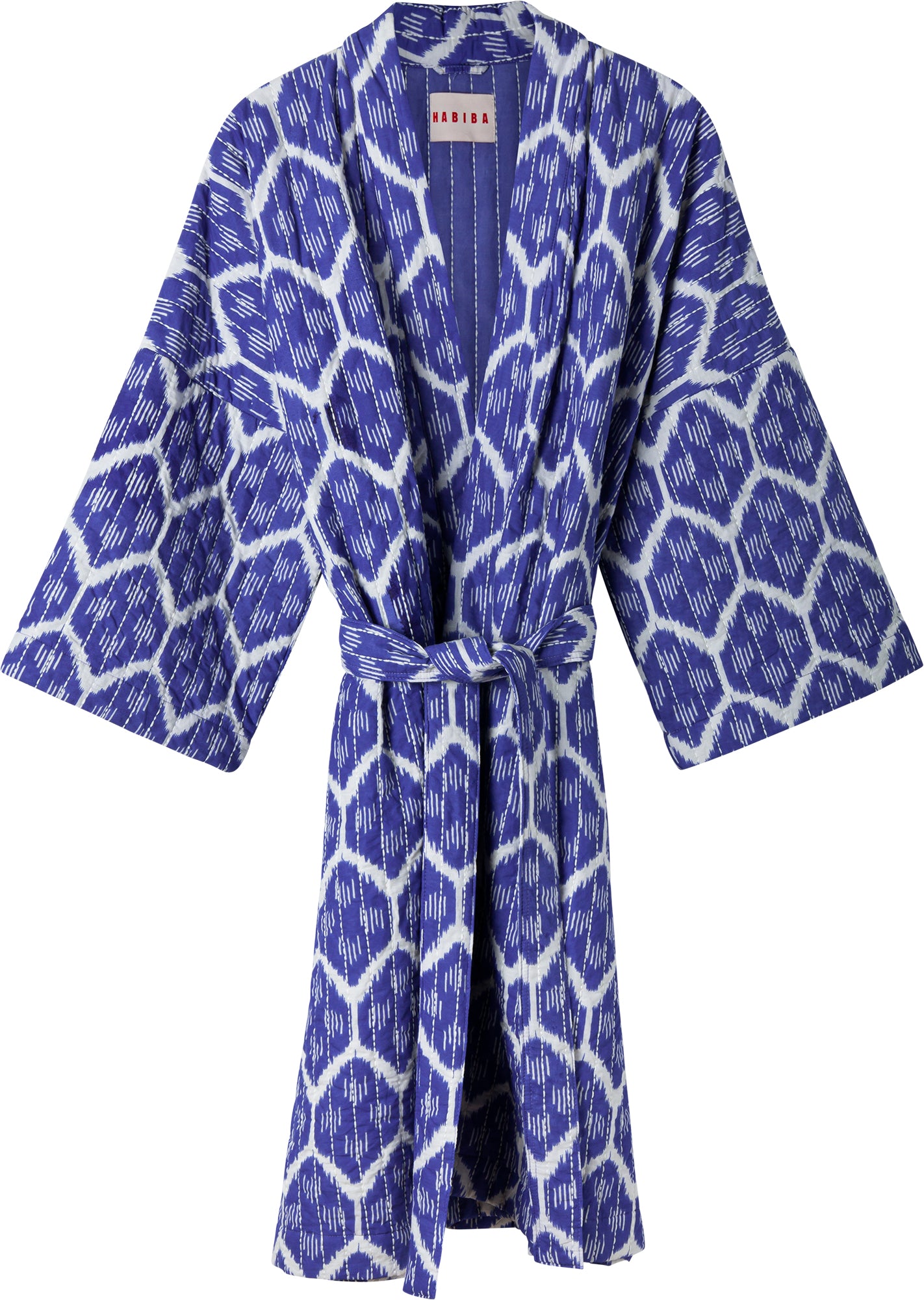 ikat quilted kimono habiba