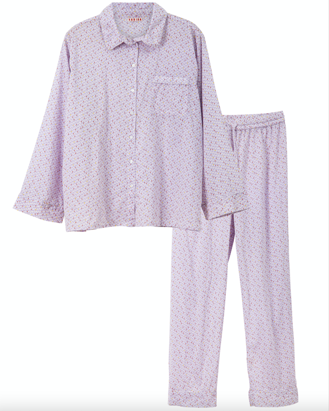 flot lila pyjamas set