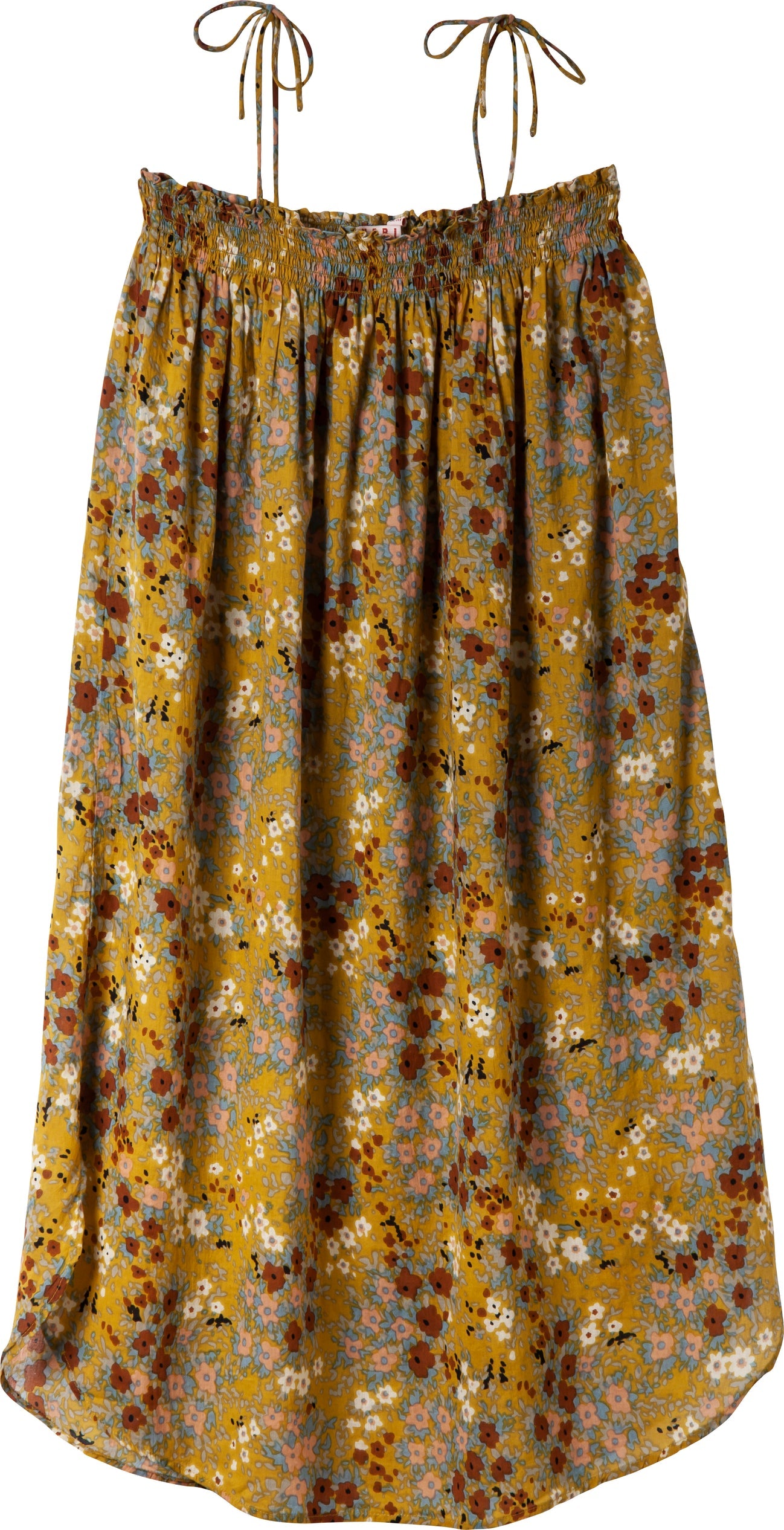 dress with flower pattern